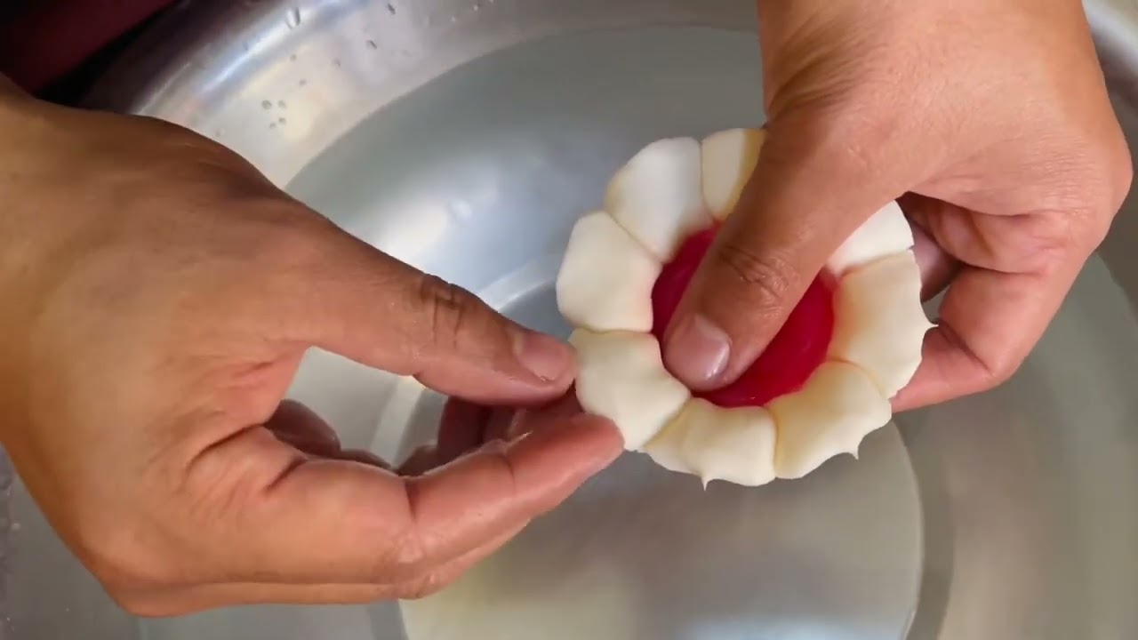 How to make flower མེ་ཏོག་བཟོ་སྟངས། 🌻🌻🌻དཀར་རྒྱན་बाट फुल बनाउने तरिका🌻🌻