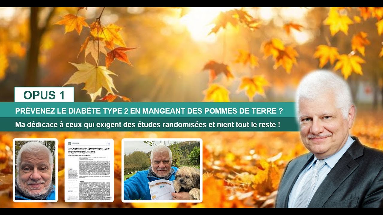 "PRÉVENEZ LE DIABÈTE TYPE 2 EN MANGEANT DES POMMES DE TERRE ?"
