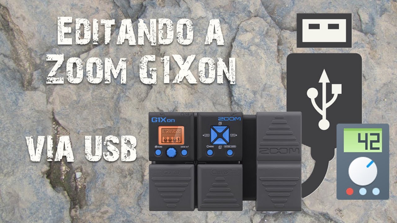 ToneLib - Editing Zoom G1Xon and other multi effects by USB