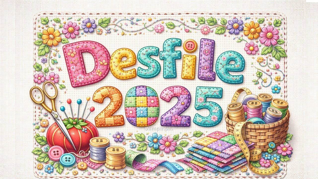 FlossTube. Mi Desfile Creativo 2025 🧵 | Más de 50 proyectos terminados en punto de cruz y costura.