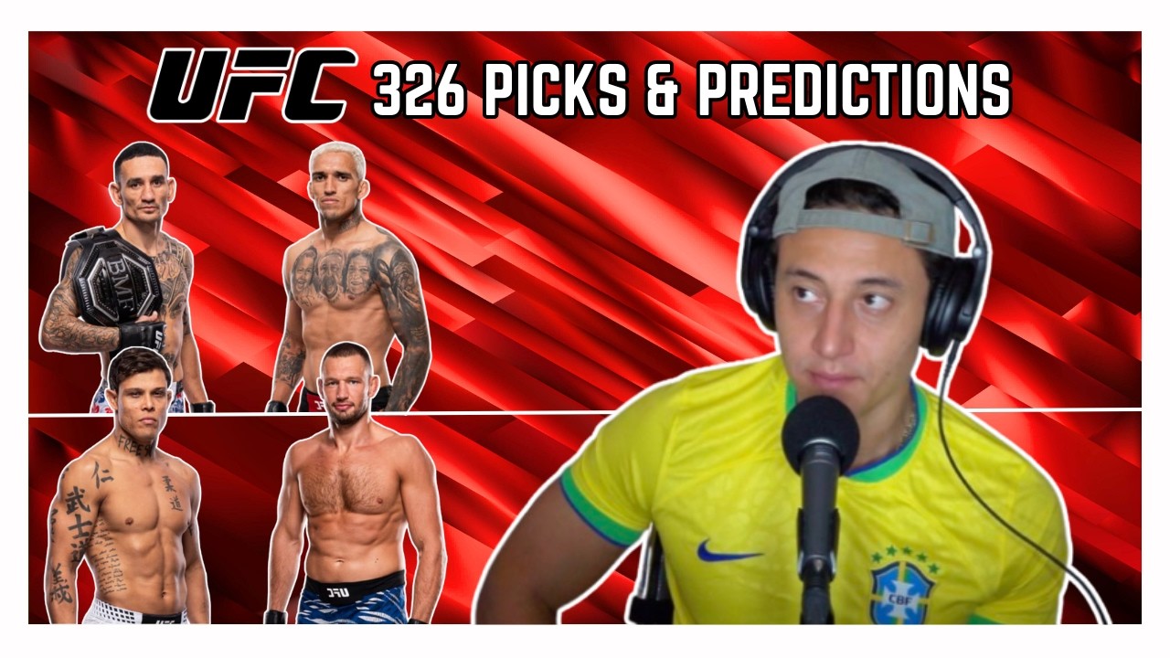 UFC 326: HOLLOWAY VS OLIVEIRA FULL CARD PREDICTIONS #ufc #ufcpicks #ufcpredictions