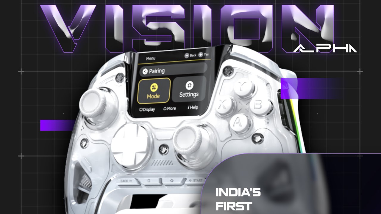 Cyberwolf Vision Alpha: India&rsquo;s First controller with Display