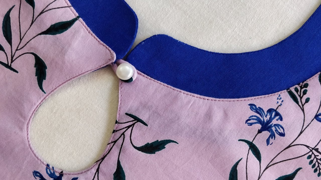 Simple and Latest Neck Design Cutting and Stitching