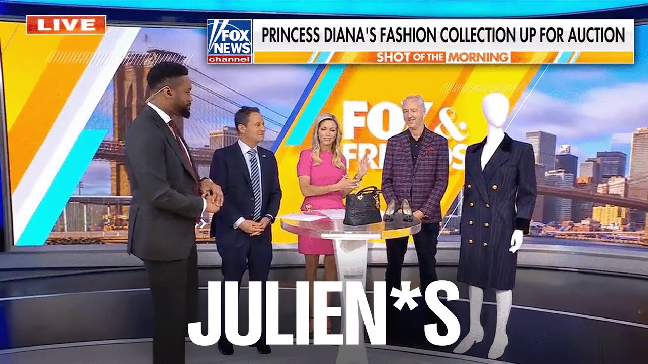 Julien's & Princess Diana's Iconic Style Visit 'FOX & Friends'
