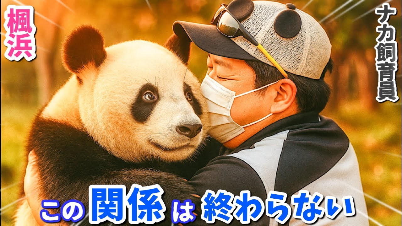 ナカさんと楓浜に癒されたパンダファン🐼ありがとうではいい尽くせない！