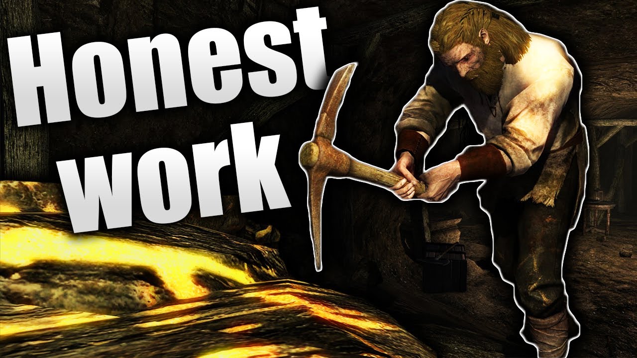 Can I Earn a Living as a Miner in Skyrim?