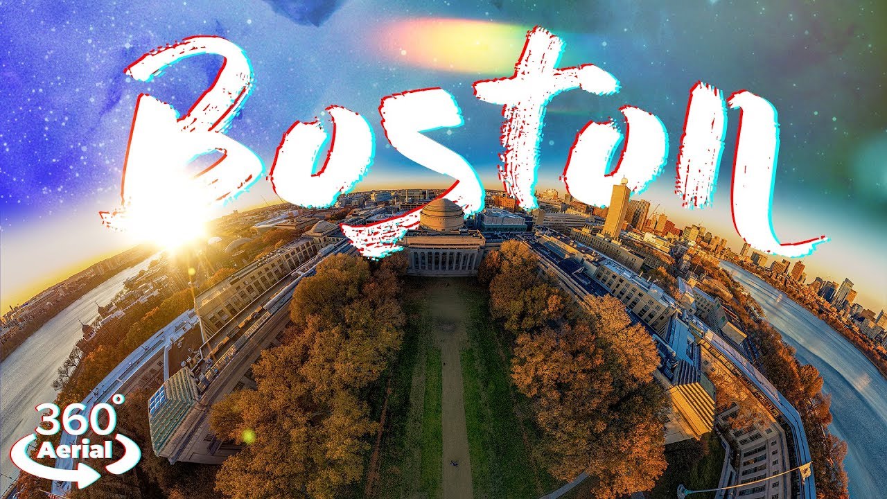 Fly over Boston in 360° | VR Relaxation & Meditation for Oculus Quest