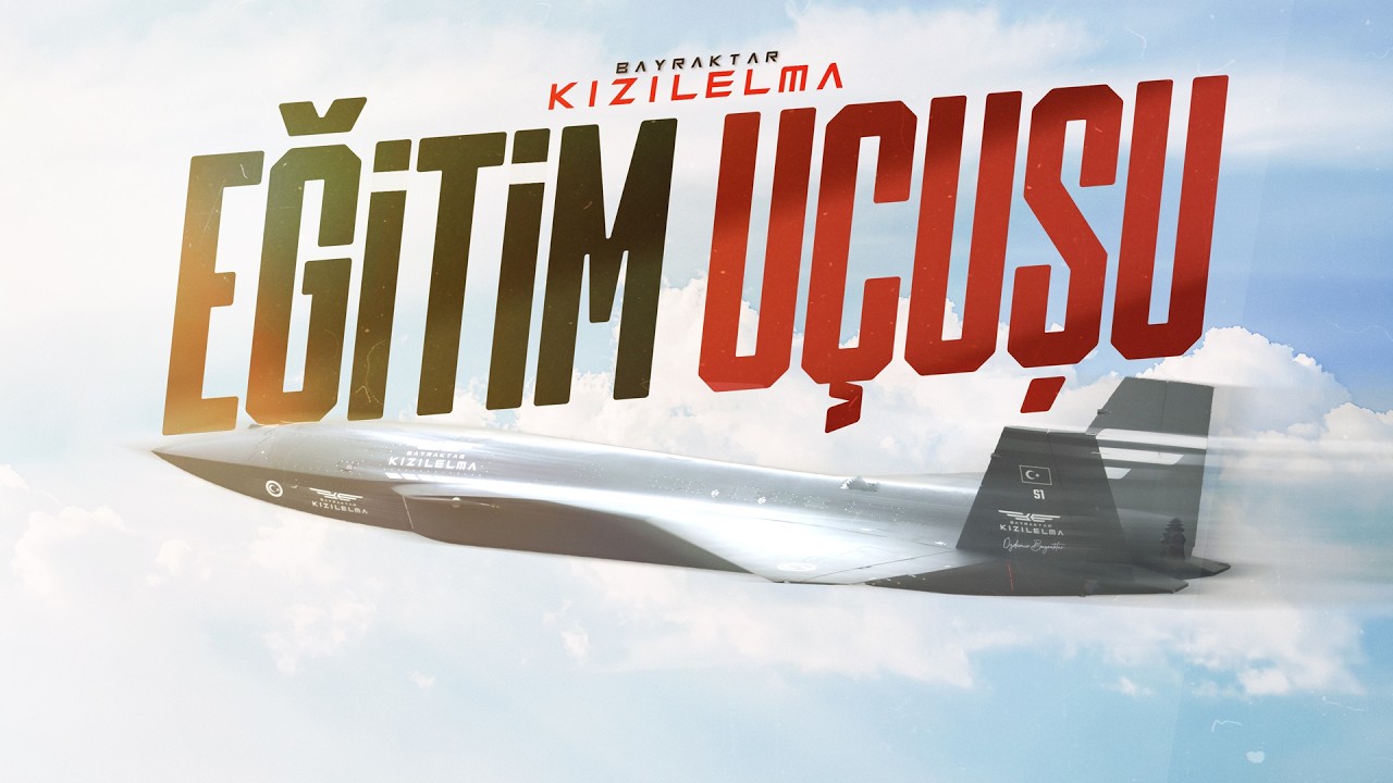 Bayraktar #KIZILELMA | Eğitim Uçuşu