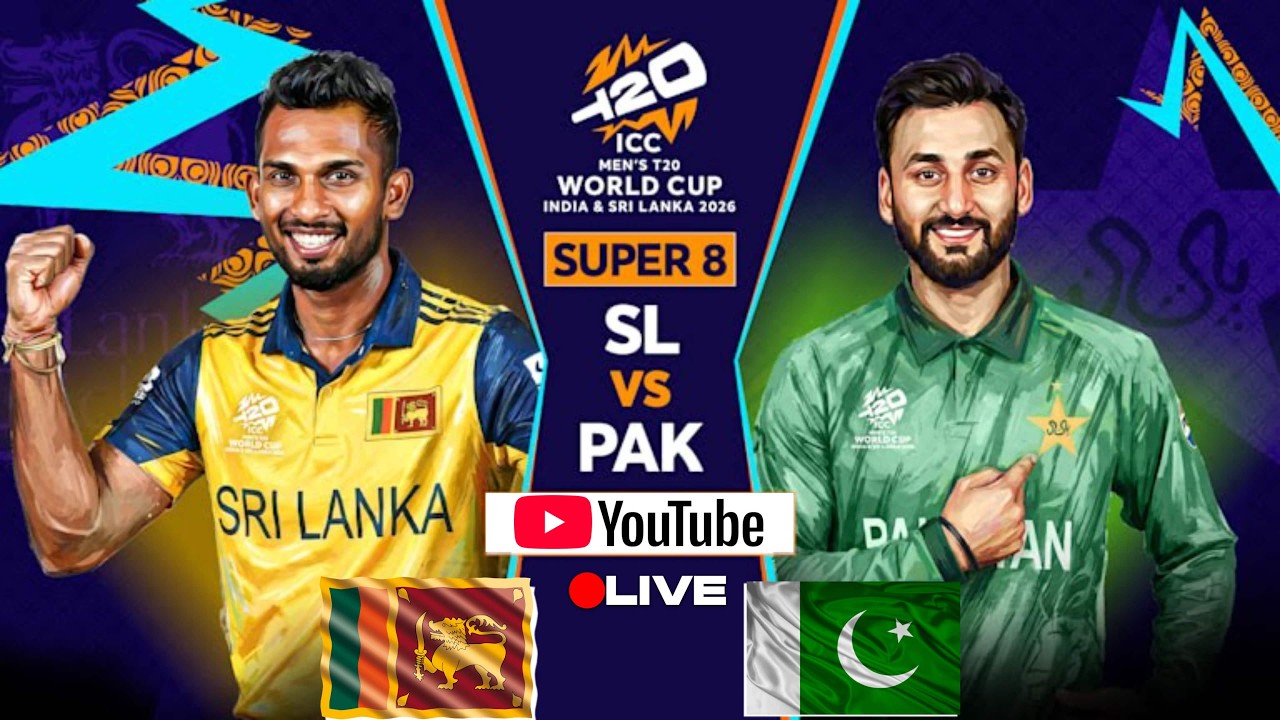 LIVE: Sri Lanka vs Pakistan | Men’s T20 World Cup 2026 | Cricket Live | Cricket 26