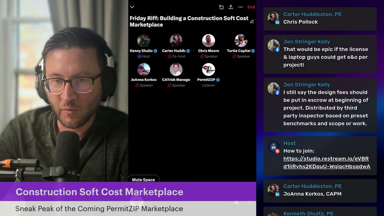 Friday Riff: Building a Construction Soft Cost Marketplace