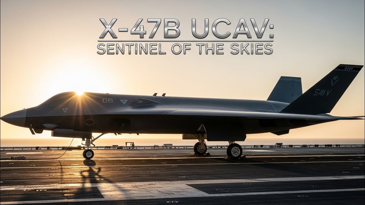 X-47B: Боевой Дрон, Который Взлетает Без Пилота 😱✈️
