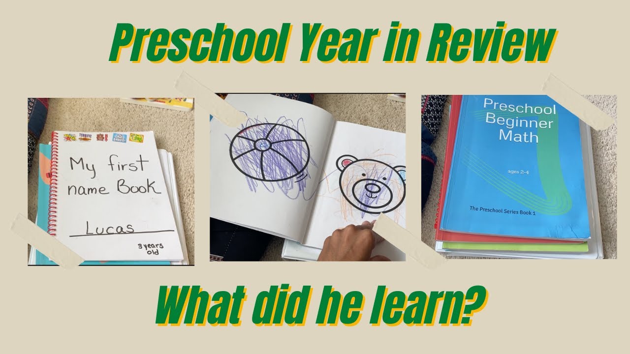 Preschool Year in Review