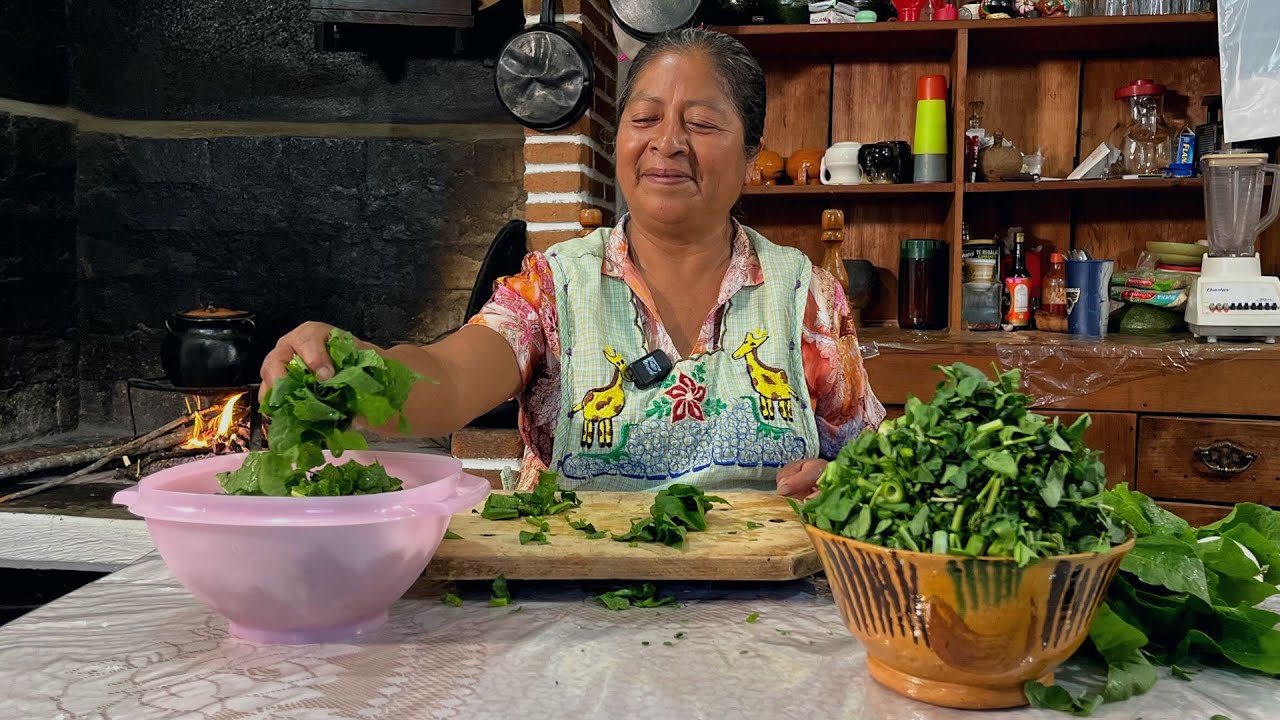 La combinación de estos quelites es muy saludable y rendidora; berro y lengua de vaca