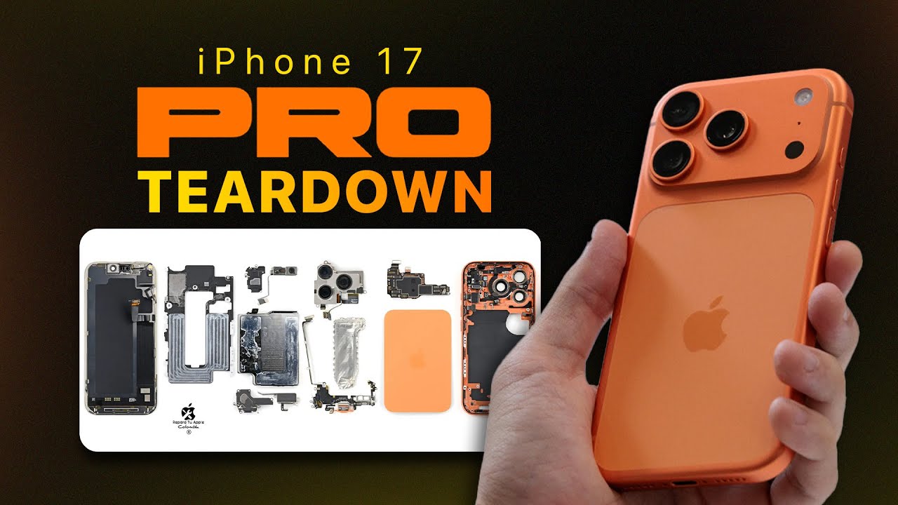 Desmontaje iPhone 17 Pro Max | TEARDOWN📱