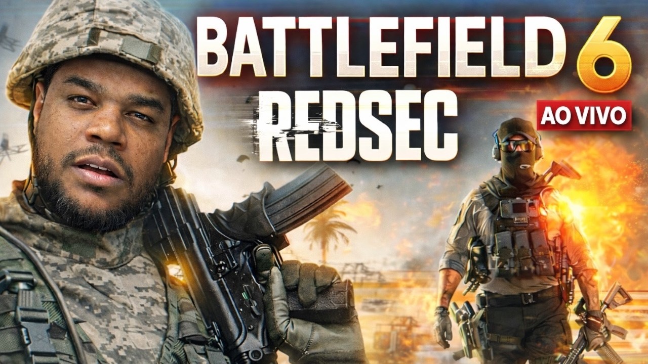 SEASON 2 CHEGANDO - BATTLEFIELD 6 REDSEC 🔴 ZEZIINN AO VIVO 🔴