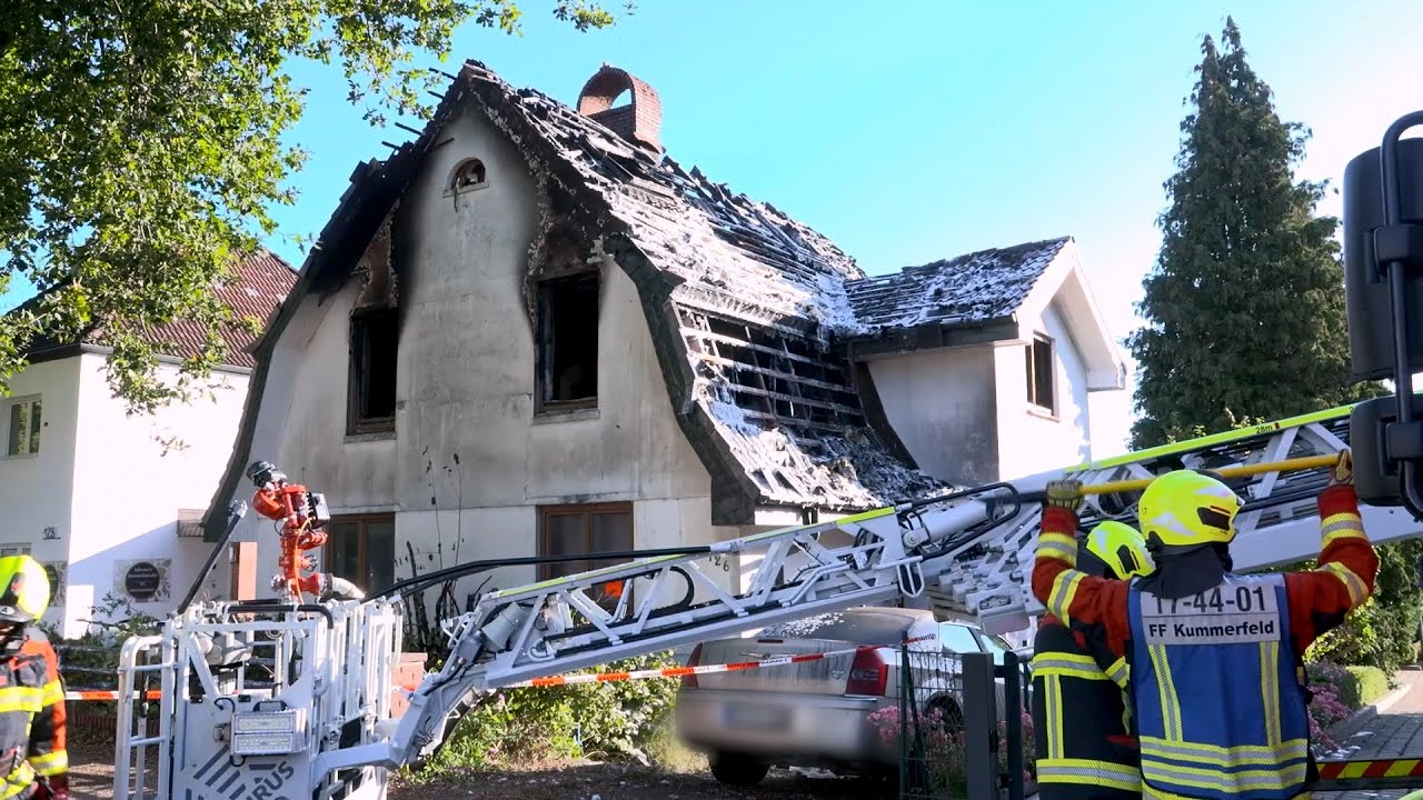 Großbrand in Pinneberg – Neunjährige vermisst
