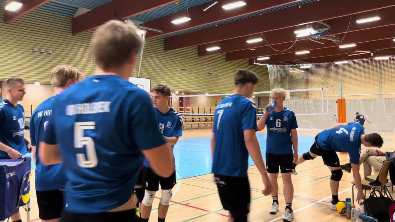 VK Holbæk mod Gentofte volley 27.9.2025