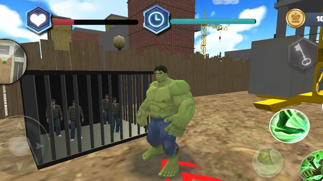 New Game Super City Hero : Crime City Battle Hulk Monster  - Android GamePlay Simulator|prat 2  ||