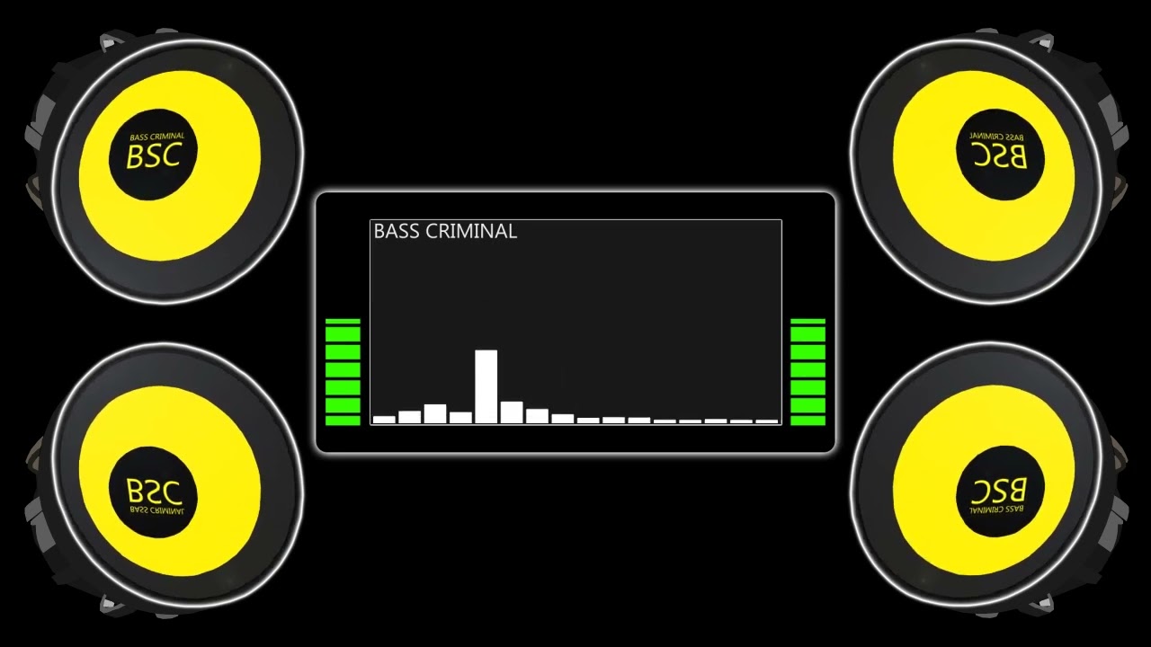 PROFESSIONAL BASS SOUND TEST MUSIC EXTREME 44HZ 3322WATT JBL
