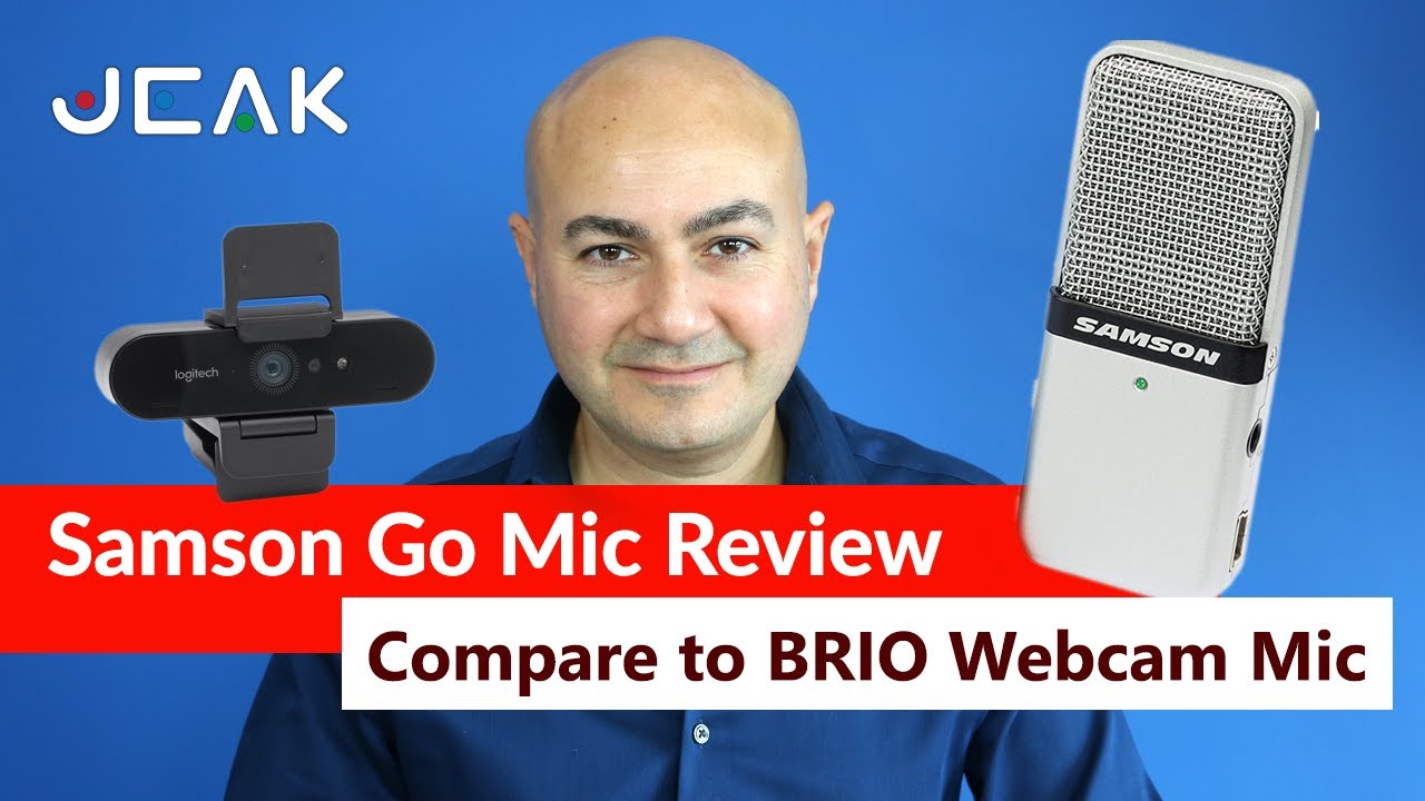 Samson Go Mic as a Web Conferencing USB Condenser Meeting Microphone
