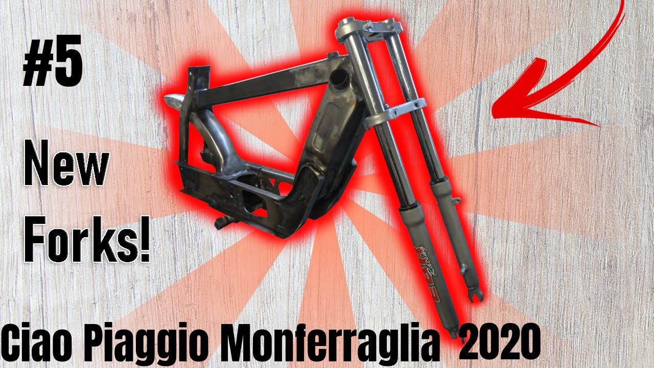 #5 Nuove forcelle EBR! Ciao piaggio Monferraglia 2020