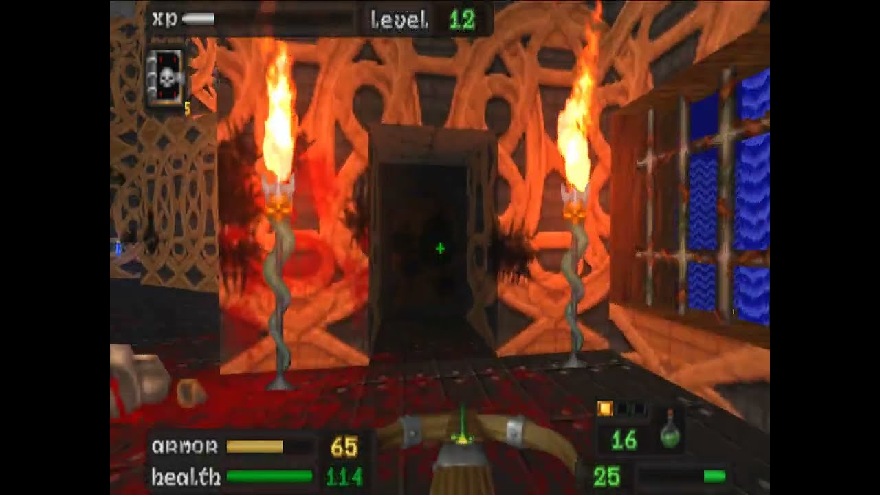 Brutal Heretic E3M9: The Aquifer (Black Plague Possesses Thee Difficulty) (Secret Level)