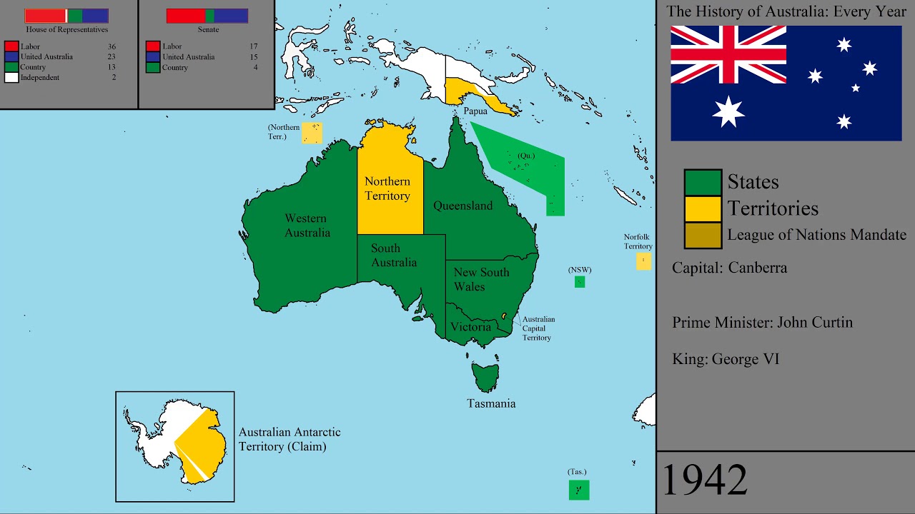 The History of Australia: Every Year