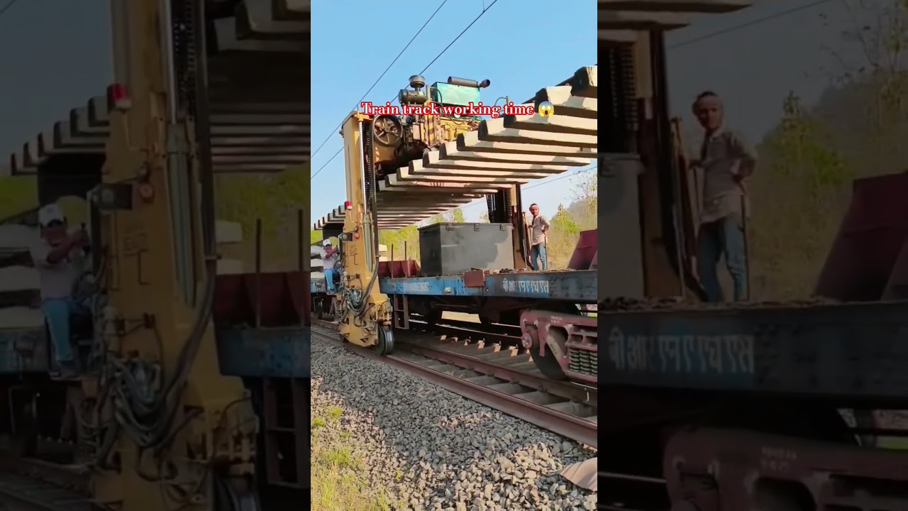 Train track working time 🥺 Master study delhi police result ssc gd rrb ntpc group D result #sscboard