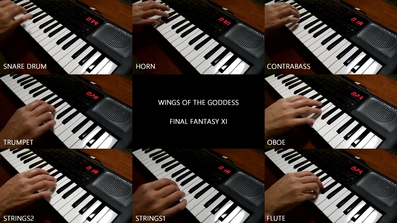 Wings of the Goddess / Final Fantasy XI / YAMAHA PSS-A50