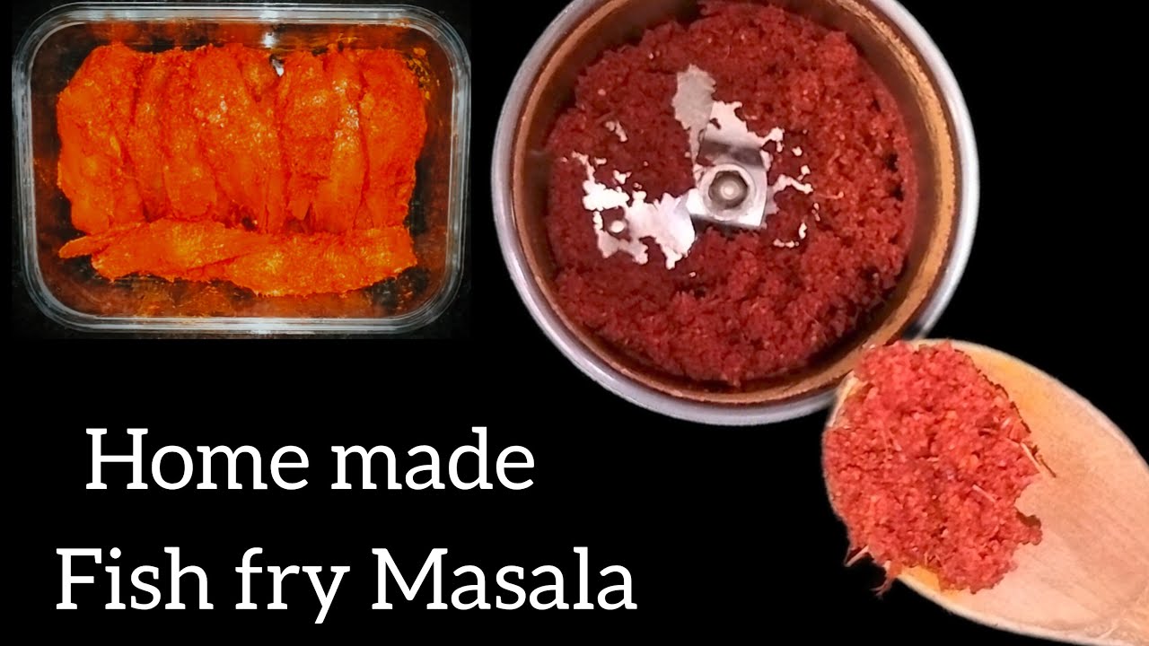 Fish fry Masala recipe