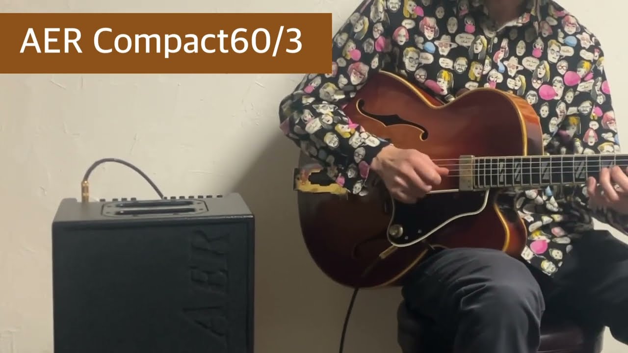 AER Compact60 VS  DV Mark Jazz  / Jazz Amp Comparison  / Jazz Guitar Solo / Our Love Is Here To Stay