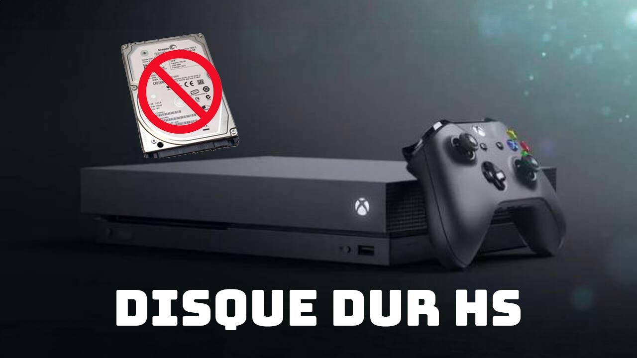 Réparation TROP facile Xbox One X avec disque dur HS