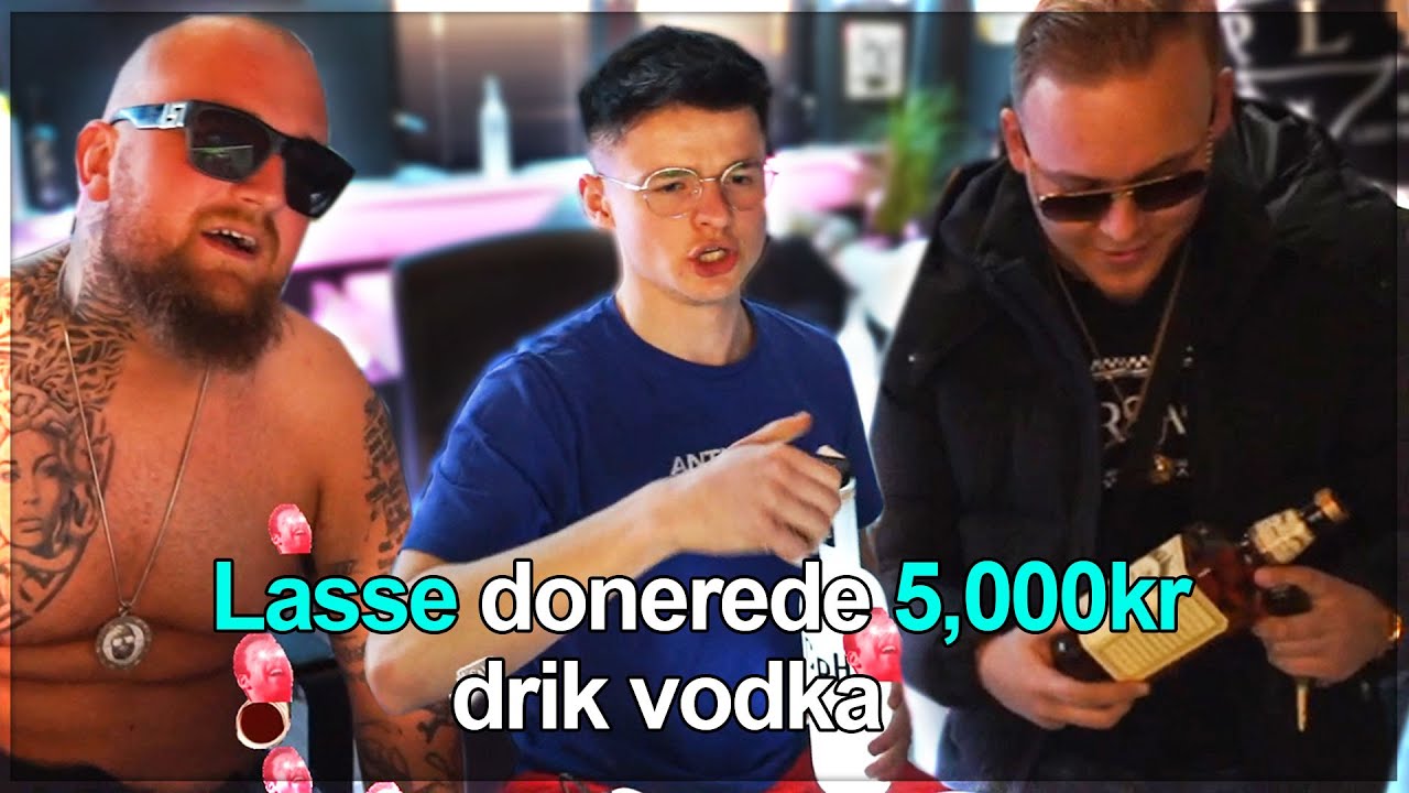 Drikker Vodka med Ude Af Kontrol