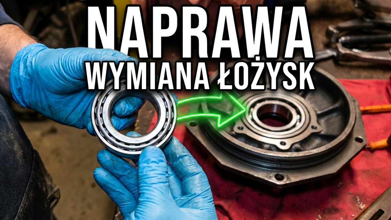 Yanmar FX335D łożyska przedniej piasty