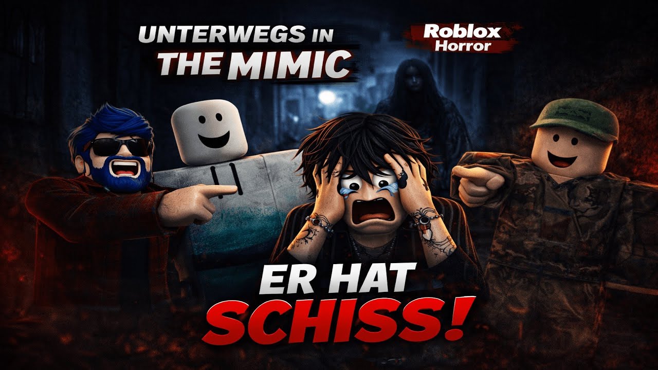 Er verliert komplett die Nerven in THE MIMIC ¦ The Mimic - Roblox Horror