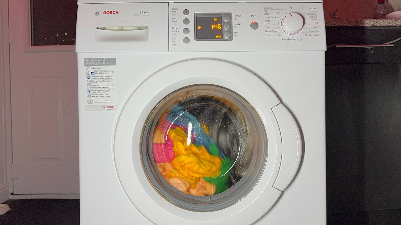 Bosch WAE32464GB | Sensitive 60c full cycle  