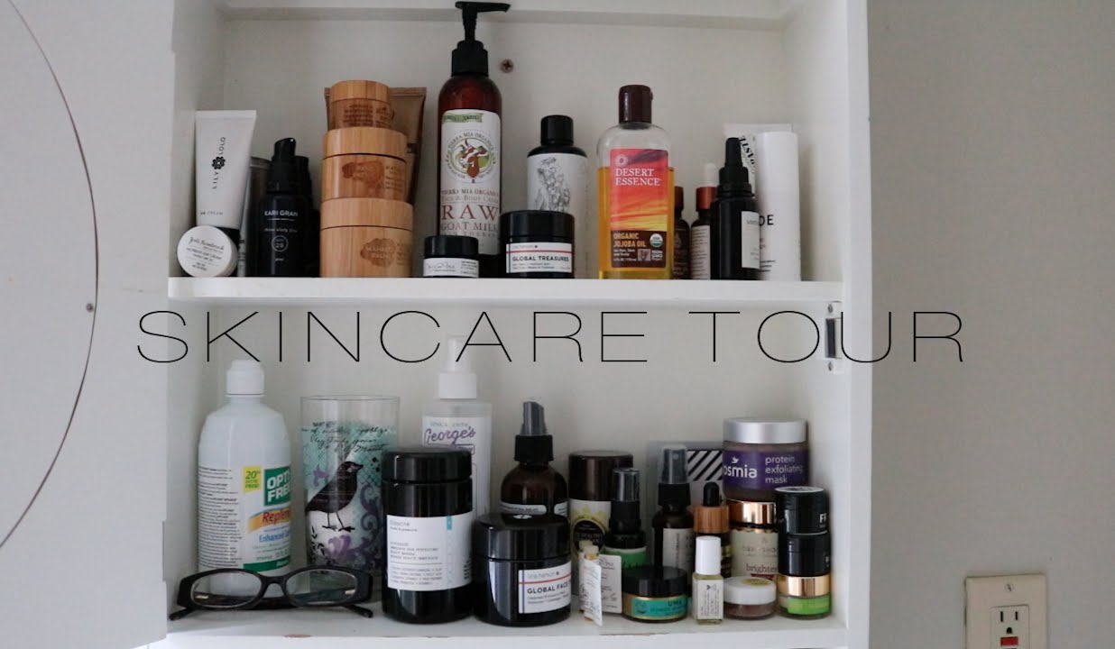 What's In My Skincare Cabinet? (Eco/Organic/Luxe) | L'amour et la Musique