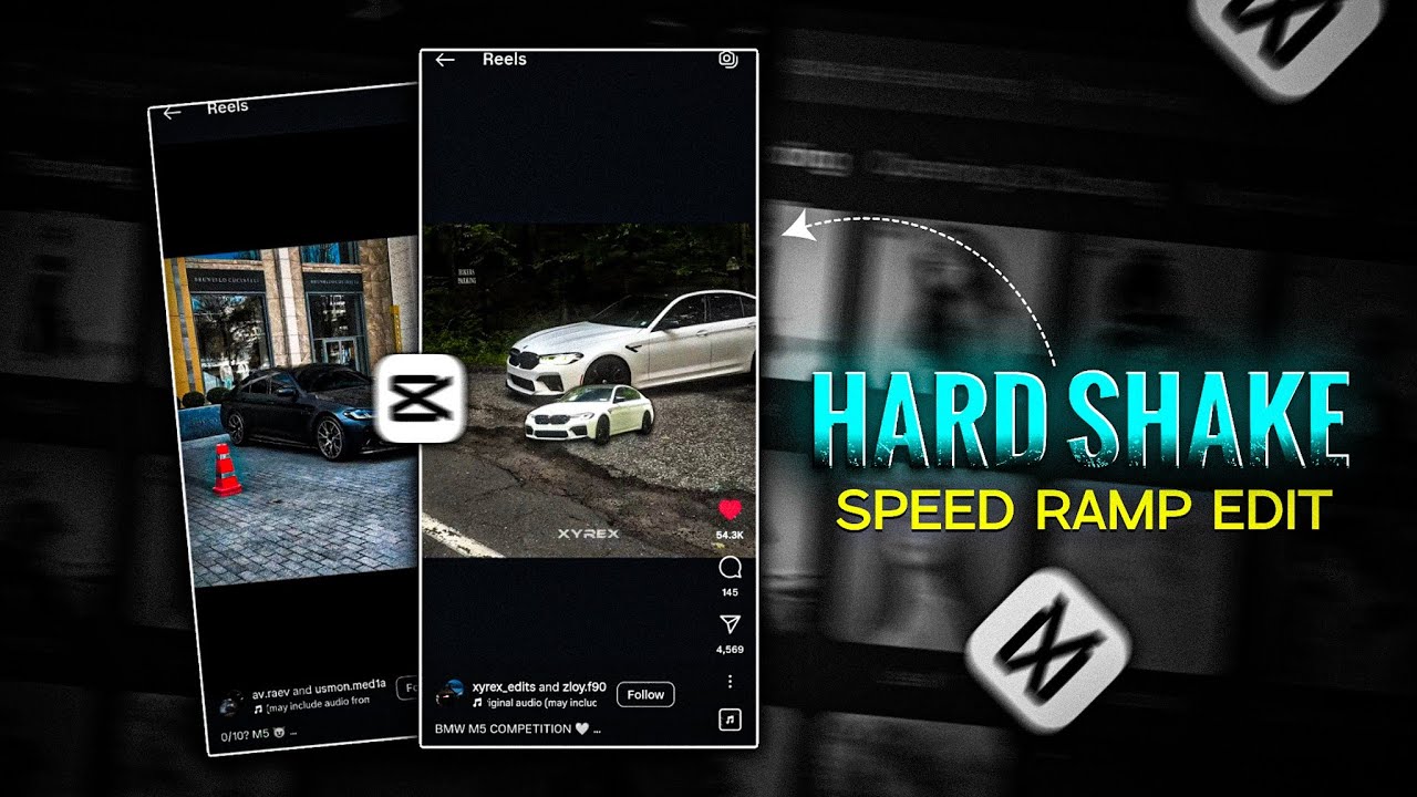 Cutout Speed Ramp Edit In Capcut Mobile | Car Speed Ramp Edit