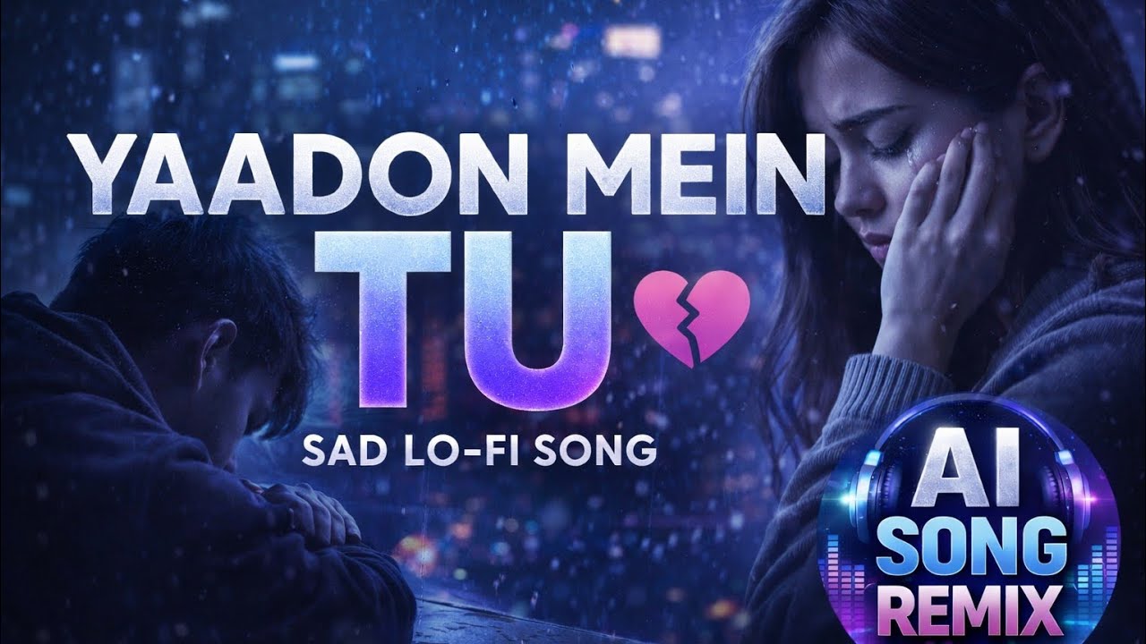 YAADON MEIN TU 💔 | Viral Sad Song 2026 | AI SONG REMIX