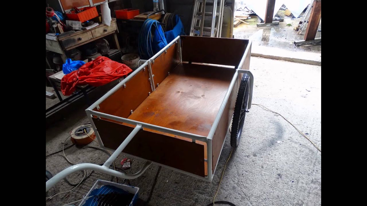how we make bicycle trailer       www.roni-construction.com