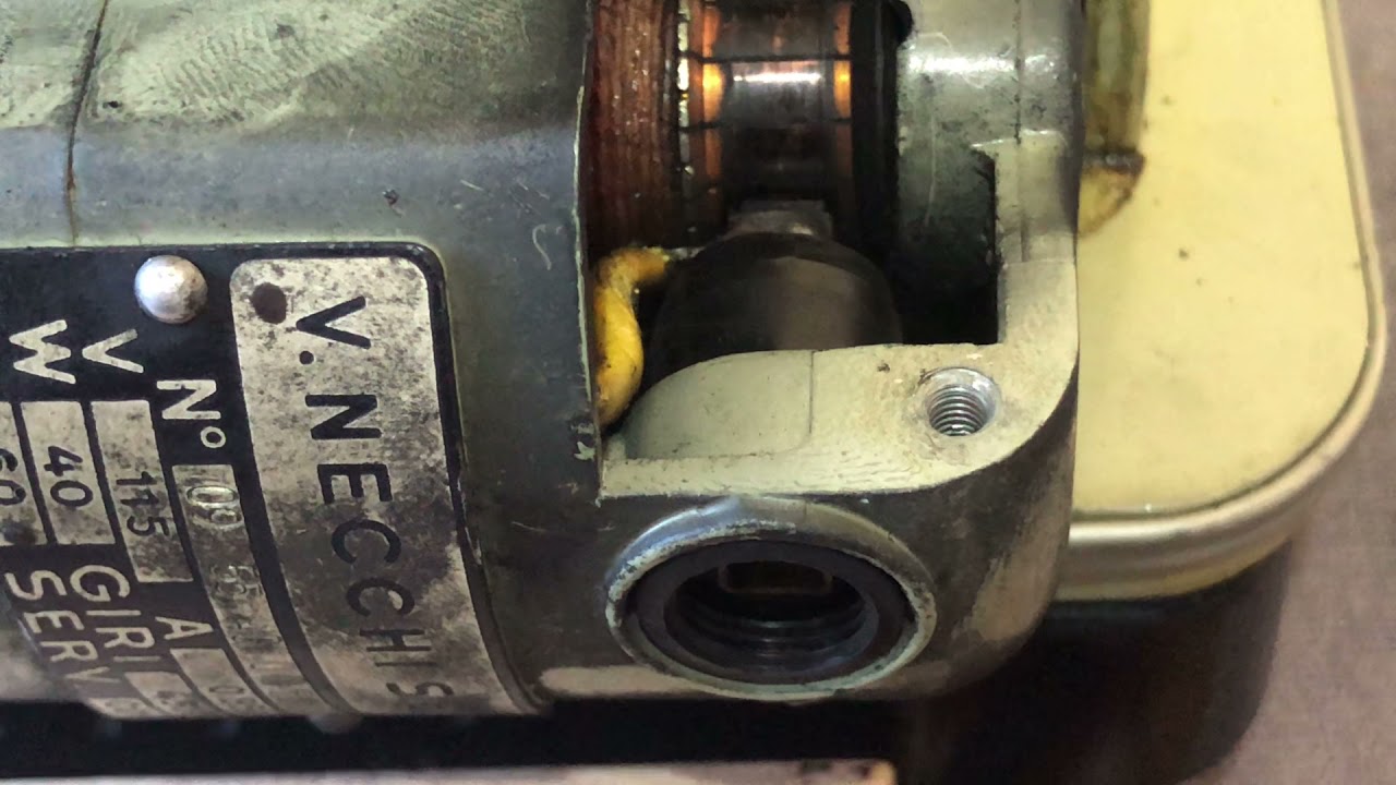MOTOR SERIES #19: Inspecting Motor Brushes on a Necchi Supernova & Deciding on Replacement or Not?