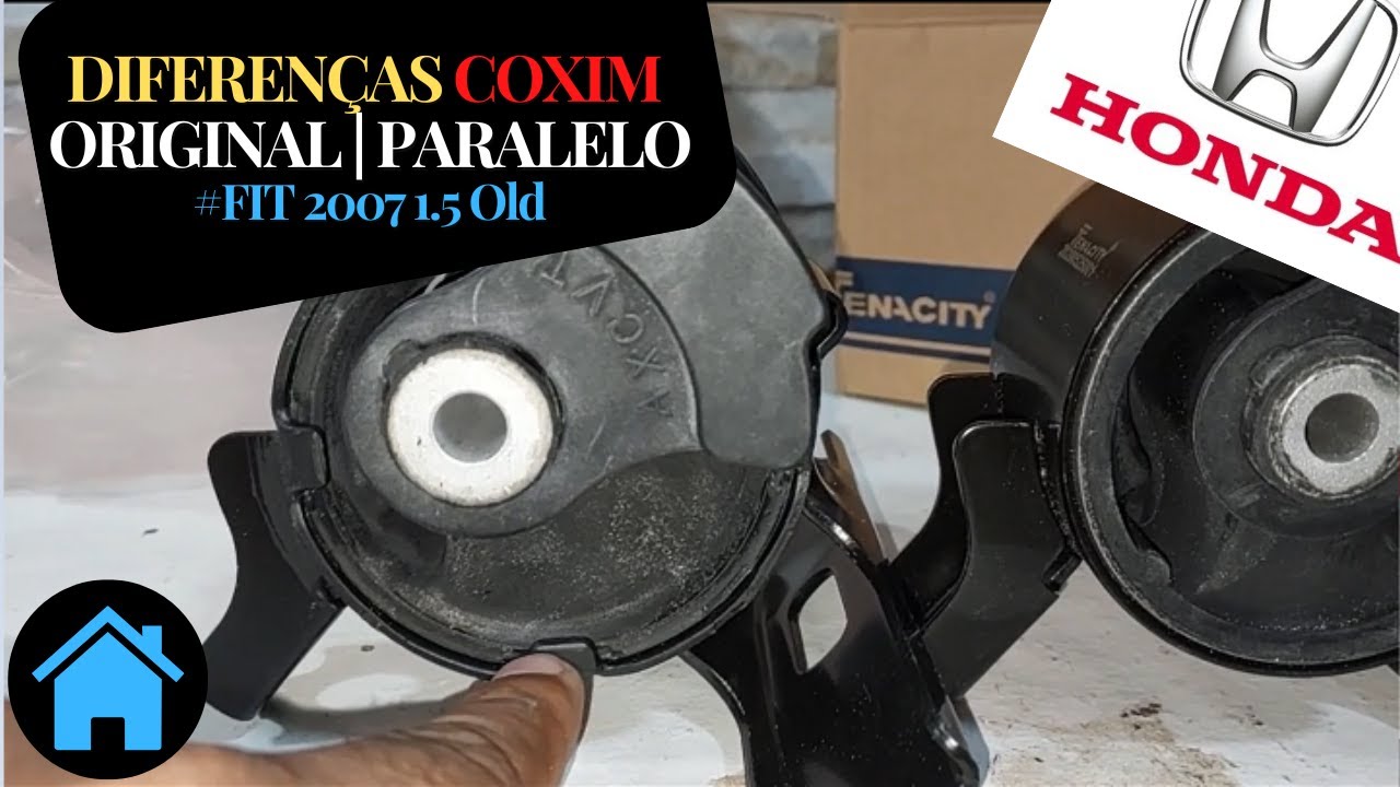 COMPARATIVO COXIM ORIGINAL X PARALELO TENACITY - Honda Fit Old 2003 2004 2005 2006 2007