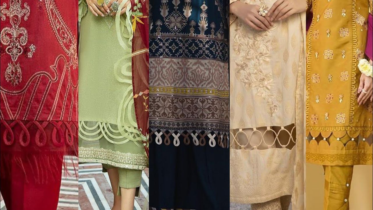 100+ Daman Design For Kurti/Kameez ||2022|| #daman #design