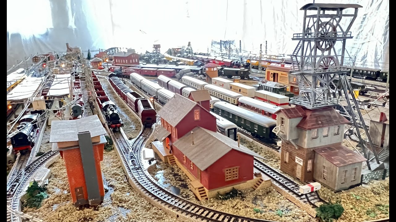 Marklin HO vintage modeltrains from the '60, '70, '80 layout 2023 film 67