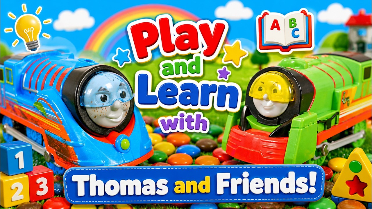Fun Railway Learning Video for Kids | Imagination & Playtime