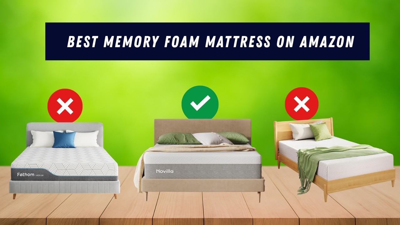 Best Memory Foam Mattress on Amazon | Top Rated & Affordable Picks