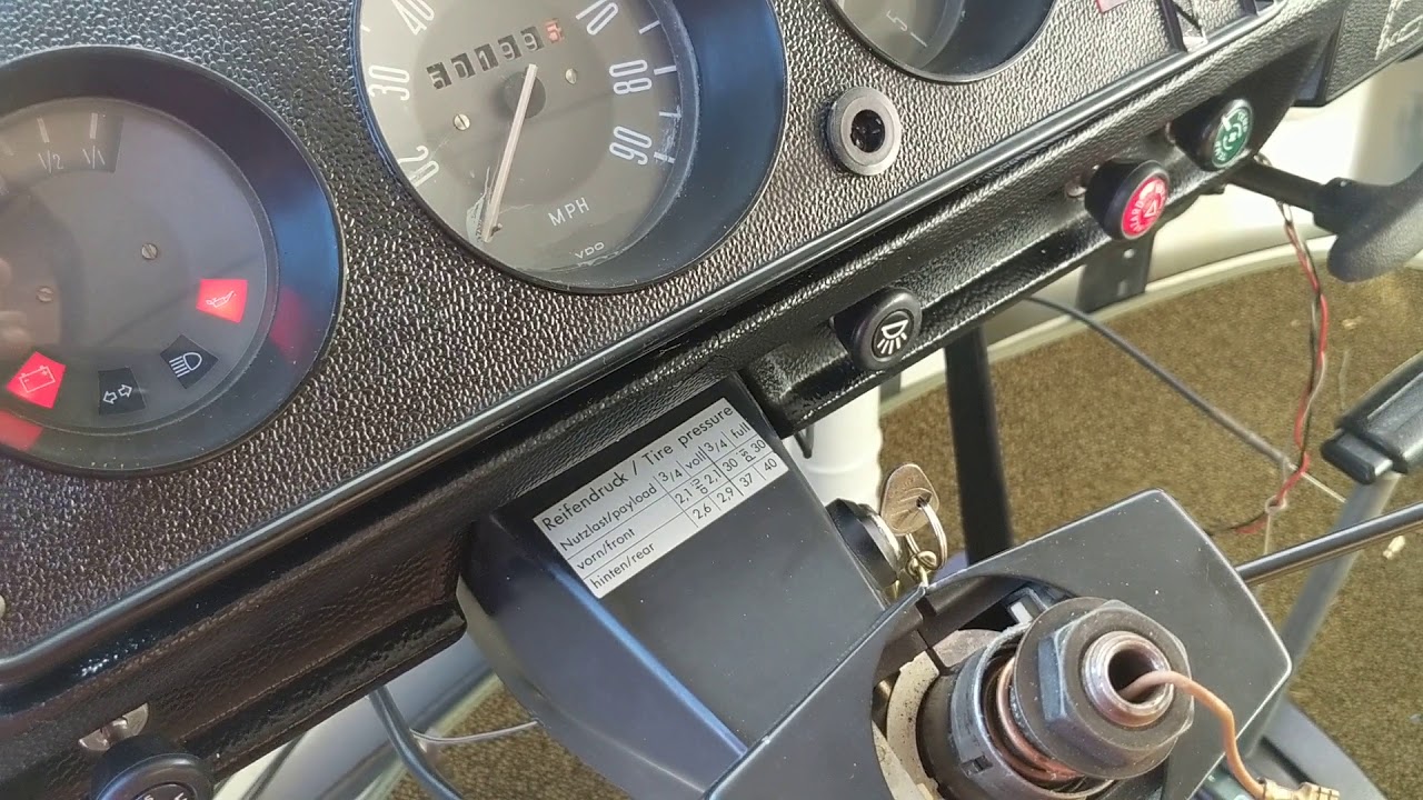 1974 Westfalia Baywindow Bus intermittent wiper and electrical restoration