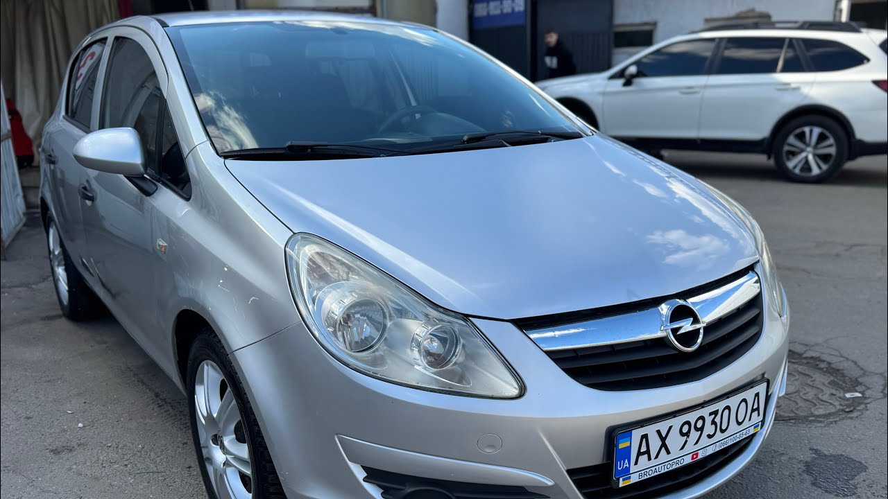 Opel Corsa, 2008 год ( официальный) 1.2 робот с газом