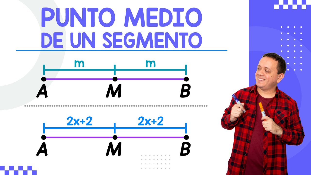 Punto Medio de un Segmento | Con Ejercicios