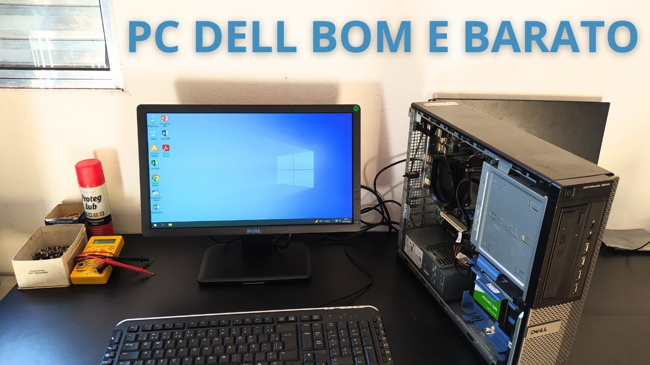 PC PARA ESTUDAR, TRABALHAR, MARKETING DIGITAL ETC - DELL OPTIPLEX